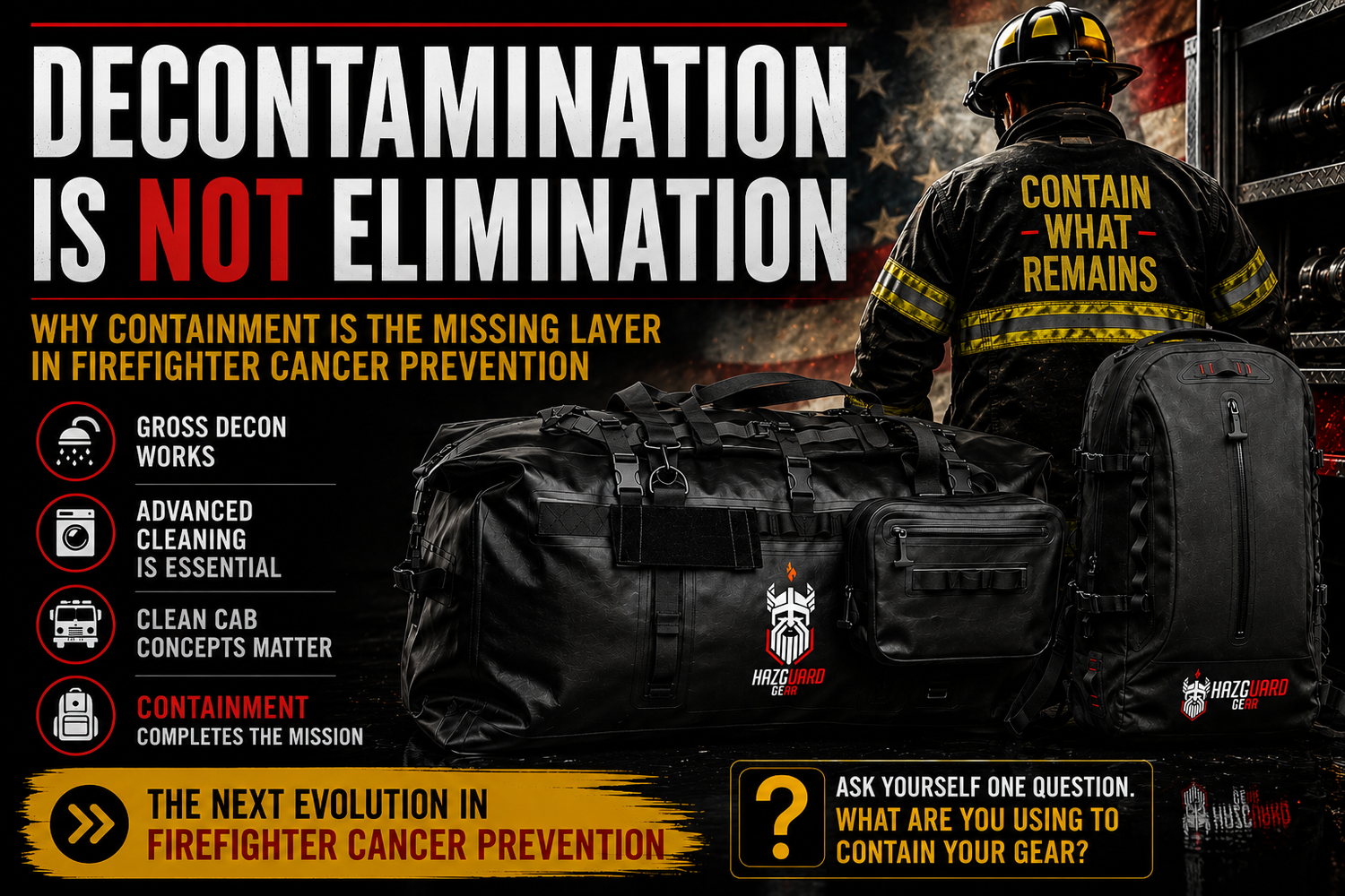 Decontamination Is Not Elimination